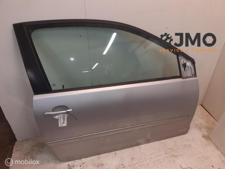 Portier rechtsvoor LA7W  3-deurs VW  Polo 9N3  2005-2009, Auto-onderdelen, Carrosserie en Plaatwerk, Deur, Volkswagen, Voor, Rechts