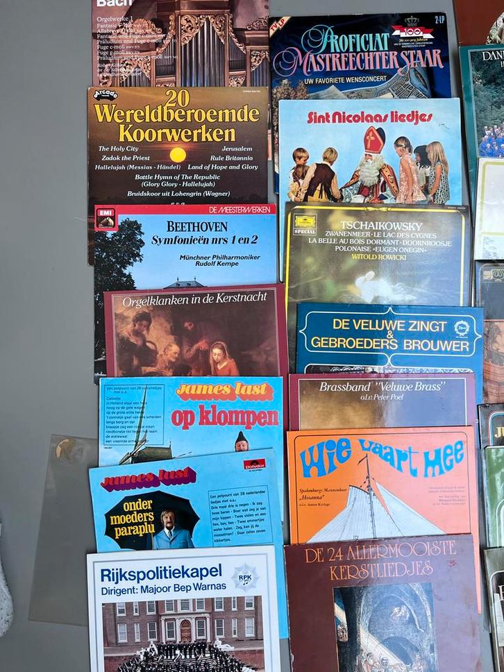 Klassieke Muziek LP Collectie - Orgel, Koor, Sinterklaas, Cd's en Dvd's, Vinyl | Klassiek, Gebruikt, Classicisme, Vocaal, 12 inch