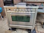Boretti Gasfornuis 90cm - Defecte Klok, Ophalen, Gebruikt, 60 cm of meer, Oven met grill