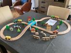 Houten treinbaan, Playtive boerderij, Ophalen, Zo goed als nieuw