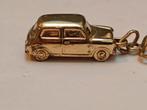 Mini Classic / Mini Cooper miniatuur Gouden hanger bedel, Ophalen of Verzenden, Goud