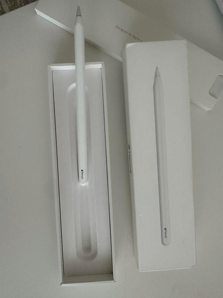 Apple Pencil 2e Generatie - Nieuwstaat, Computers en Software, Apple iPads, Gebruikt, Apple iPad, Wit, Ophalen of Verzenden