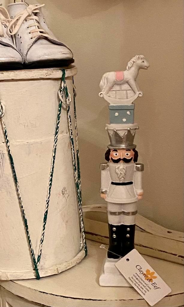 Clayre & Eef Notenkraker - 24 cm, Diversen, Kerst, Nieuw, Ophalen of Verzenden