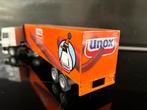 Lion DAF met Unox trailer, Hobby en Vrije tijd, Modelauto's | 1:50, Ophalen of Verzenden, Bus of Vrachtwagen, Zo goed als nieuw