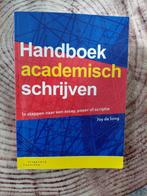 Handboek academisch schrijven Joy de Jong, Ophalen of Verzenden, Zo goed als nieuw, Overige wetenschappen