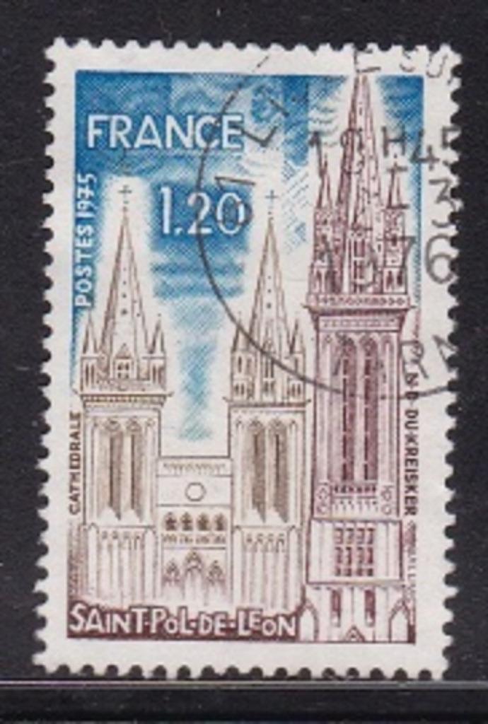 3230 - Frankrijk michel 1902 gestempeld , Toerisme , Kathed, Postzegels en Munten, Postzegels | Europa | Frankrijk, Gestempeld