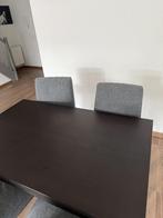 Eetkamerstoelen/Dining chairs, Ophalen, Gebruikt, Vier, Grijs