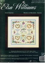 Borduurpakket Love Sampler, Hobby en Vrije tijd, Borduren en Borduurmachines, Ophalen of Verzenden, Nieuw, Borduurpakket