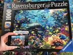 Ravensburger Puzzel Colorful Underwater Kingdom 1000 stukjes, Ophalen of Verzenden, 500 t/m 1500 stukjes, Legpuzzel, Zo goed als nieuw