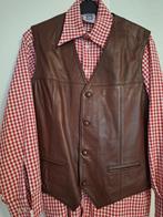 Tiroler overhemd leren gilet Tirol, Ophalen, Gedragen, Maat 52/54 (L)