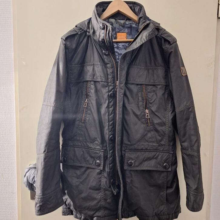 Hugo Boss Orange Fantastische Jas, Kleding | Heren, Overhemden, Zo goed als nieuw, Halswijdte 39/40 (M), Groen, Ophalen of Verzenden