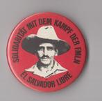 el Salvador Solidatiteit button Protest, Verzamelen, Speldjes, Pins en Buttons, Gebruikt, Niet vindbaar, Niet vindbaar, Speldje of Pin