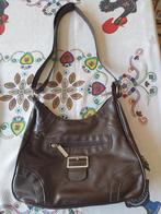 Bruine kunstleren hand/schoudertas Barletta, Ophalen of Verzenden, Nieuw, Bruin, Handtas