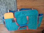 Reis of sporttas, Sieraden, Tassen en Uiterlijk, Tassen | Reistassen en Weekendtassen, 30 cm of meer, Gebruikt, Blauw, Ophalen of Verzenden
