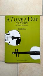 A Tune A Day, book one, for violin, nieuw, Muziek en Instrumenten, Bladmuziek, Verzenden, Nieuw, Les of Cursus, Klassiek