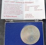 50 gulden 1987 Zilver Juliana& Bernhard, Verzenden, Koningin Beatrix, 50 gulden, Zilver