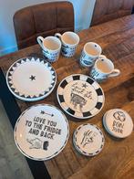 Blond amsterdam NOIR service, Huis en Inrichting, Keuken | Servies, Ophalen, Blond Amsterdam, Zo goed als nieuw, Bord(en)