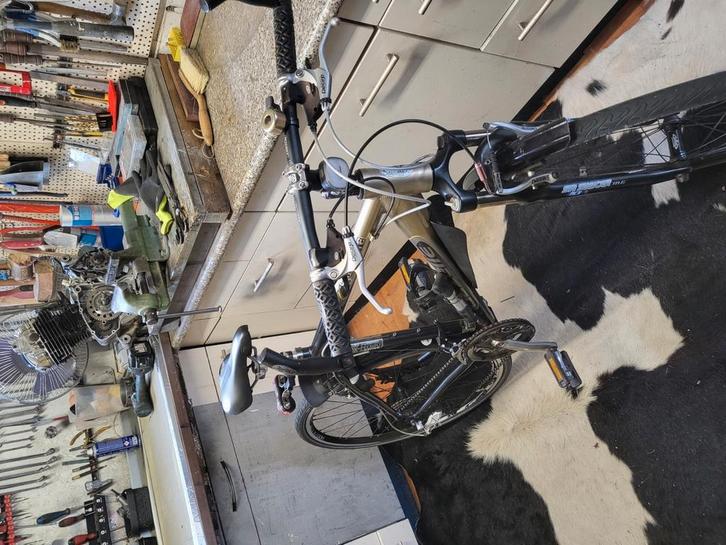 herenfiets atb look, Fietsen en Brommers, Fietsen | Heren | Sportfietsen en Toerfietsen, Zo goed als nieuw, Gazelle, Minder dan 10 versnellingen
