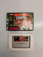 Donkey Kong Country SNES - Compleet met doos!, Gebruikt, 1 speler, Ophalen of Verzenden, Platform