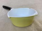 LE CREUSET. , Raymond Loewy steelpan. jaren 50, Huis en Inrichting, Keuken | Potten en Pannen, Ophalen of Verzenden, Zo goed als nieuw