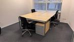 1 bureau en passende 1 tafel te koop, Huis en Inrichting, Bureaus, Ophalen, Gebruikt, Bureau