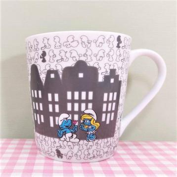 Smurfen mok beker Smurfin The Smurfs 9 cm nieuwstaat beschikbaar voor biedingen