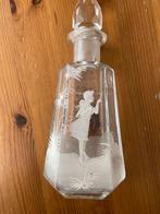 Mary Gregory grote parfum flacon, Ophalen of Verzenden, Gebruikt