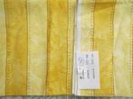 Mooie lap geel gestreept  100% katoen, Ophalen of Verzenden, 30 tot 200 cm, 30 tot 120 cm