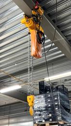 Zware 5 tons takels met loopcat, Ophalen, Zo goed als nieuw, Elektrisch