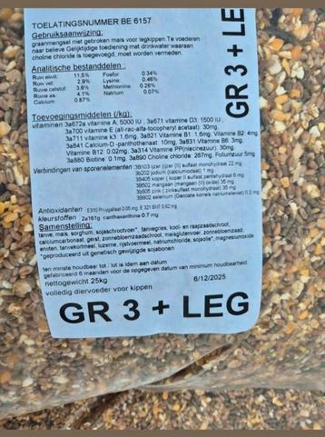 Gemengd  graan  beschikbaar voor biedingen