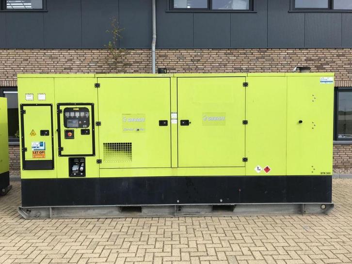 GESAN DTR 500 kVA Supersilent DTR 500 kVA MTU Leroy Somer 50, Zakelijke goederen, Machines en Bouw | Aggregaten, Ophalen of Verzenden
