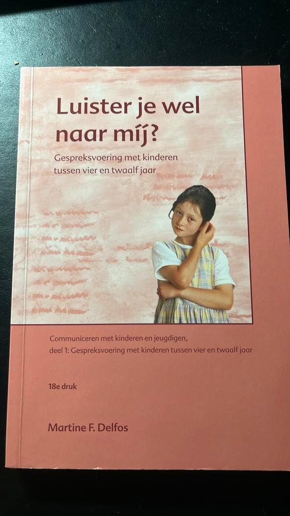 Martine Delfos - Luister je wel naar mij?, Boeken, Wetenschap, Zo goed als nieuw, Sociale wetenschap, Ophalen of Verzenden