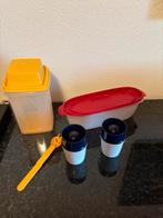 Tupperware Zuurpot, Eier doosjes & Worstbewaardoos, Huis en Inrichting, Keuken | Tupperware, Ophalen of Verzenden, Gebruikt, Geel
