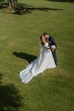 Milla Nova trouwjurk, Kleding | Dames, Ophalen, Zo goed als nieuw, Wit, Trouwjurk