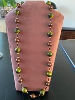 Vintage lucite kralen ketting 70 cm, Ophalen of Verzenden, Zo goed als nieuw, Overige materialen