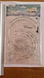 Studio Light Clear Stamp - Moon Flower, Hobby en Vrije tijd, Stempelen, Ophalen of Verzenden, Nieuw, Clearstamp