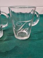 theeglazen van glas met tekst, Ophalen of Verzenden, 'T Olde Gre-j, Info@toldegrej.nl, Endepoelstraat 20f Didam