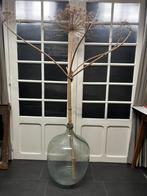 Grote oude brocante gistfles glas, Ophalen