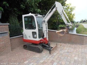 Minigraver Takeuchi  TB 016 beschikbaar voor biedingen