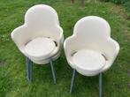 Kunststof aluminium tuinstoelen 5 stuks zie advertentie, Ophalen, Gebruikt, Kunststof
