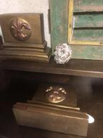 Boekensteunen met franse lelie (fleur de lis), Huis en Inrichting, Woonaccessoires | Overige, Ophalen of Verzenden, Zo goed als nieuw
