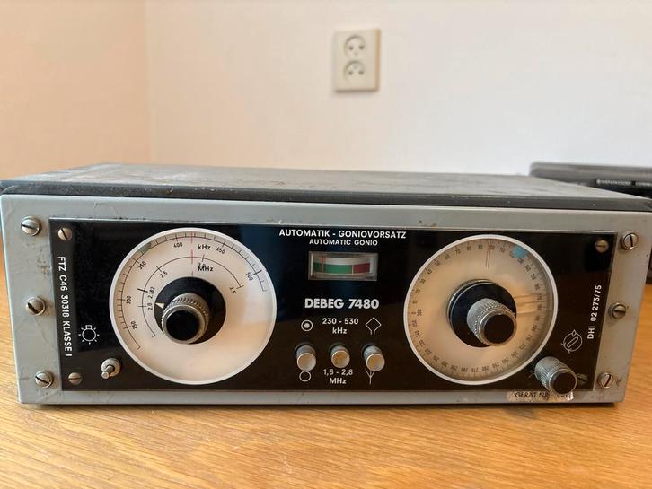 DEBEG 7480 Automatische Goniometer, Watersport en Boten, Navigatiemiddelen en Scheepselektronica, Gebruikt, Communicatie, Ophalen