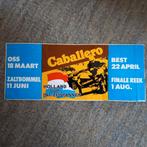 Leuke oude sticker.   CABALLERO Holland CUP.  Int.zijspannen, Ophalen of Verzenden, Zo goed als nieuw, Overige typen
