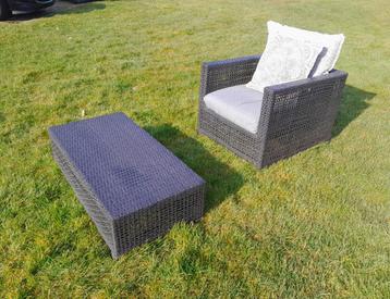wicker tuinset, wicker loungeset beschikbaar voor biedingen