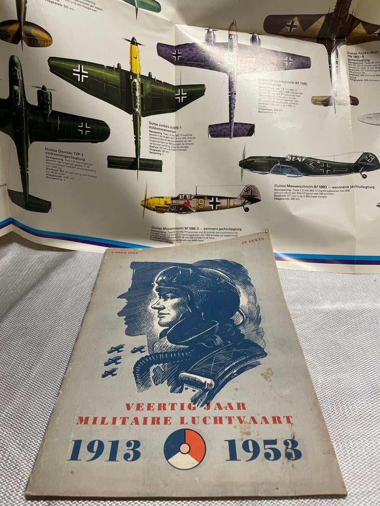 Veertig Jaar Militaire Luchtvaart 1913-1953, Verzamelen, Luchtvaart en Vliegtuigspotten, Ophalen