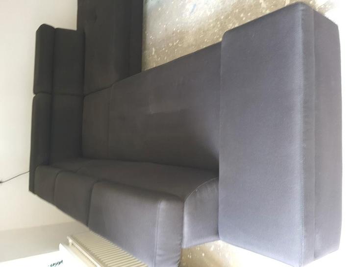 Bankstel hoekbank lounge bank, Huis en Inrichting, Banken | Sofa's en Chaises Longues, Zo goed als nieuw, Vierpersoons of meer