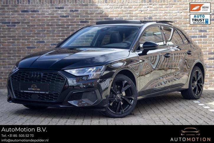 Audi A3 Sportback 40 TFSI e | Pano | Cam Leder | Carplay | S, Auto's, Audi, Bedrijf, Te koop, A3, ABS, Achteruitrijcamera, Airbags