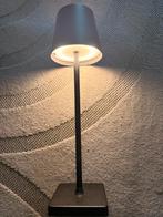 USB-C Oplaadbare Led Tafellamp - 3 lichtmodus, Ophalen of Verzenden, Zo goed als nieuw, Zwart, Minder dan 50 cm