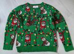 Kersttrui jongen of meisje 134 foute kersttrui, Ophalen of Verzenden, Zo goed als nieuw, Jongen of Meisje, Trui of Vest