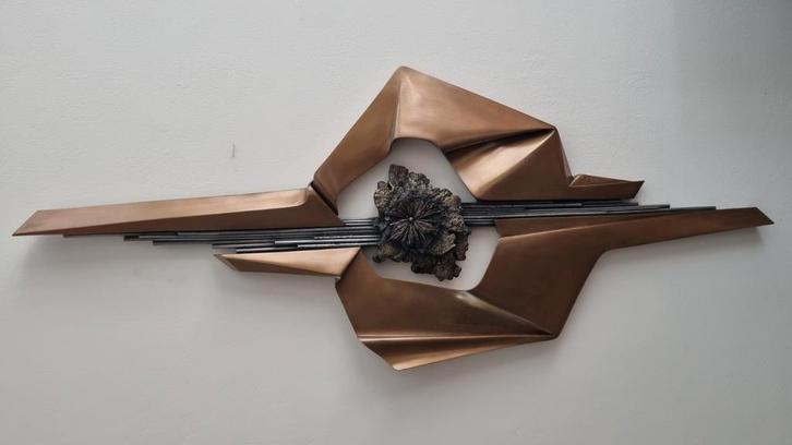 Brutalist Bronzen Sculptuur van Giovanni Schoeman, Antiek en Kunst, Antiek | Koper en Brons, Brons, Ophalen